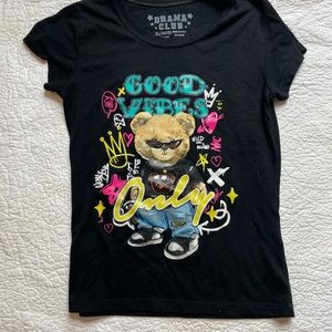 Girls Drama Club Black tee shirt XL